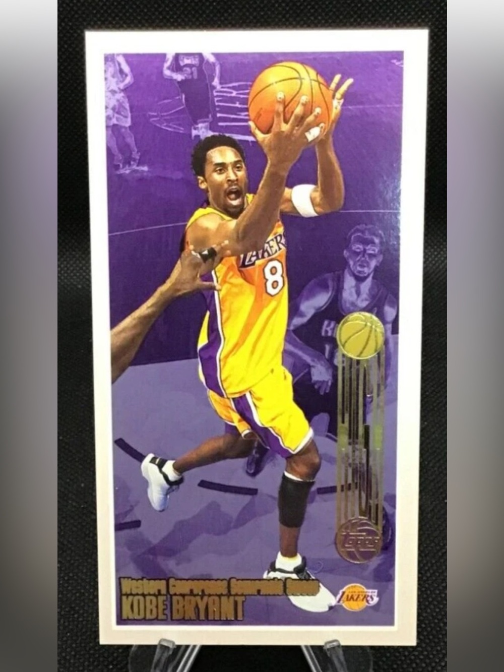 🇨🇦NOW $25🍀 Kobe Bryant 2021/22 Topps Tall Boy Lakers NBA Basketball Card